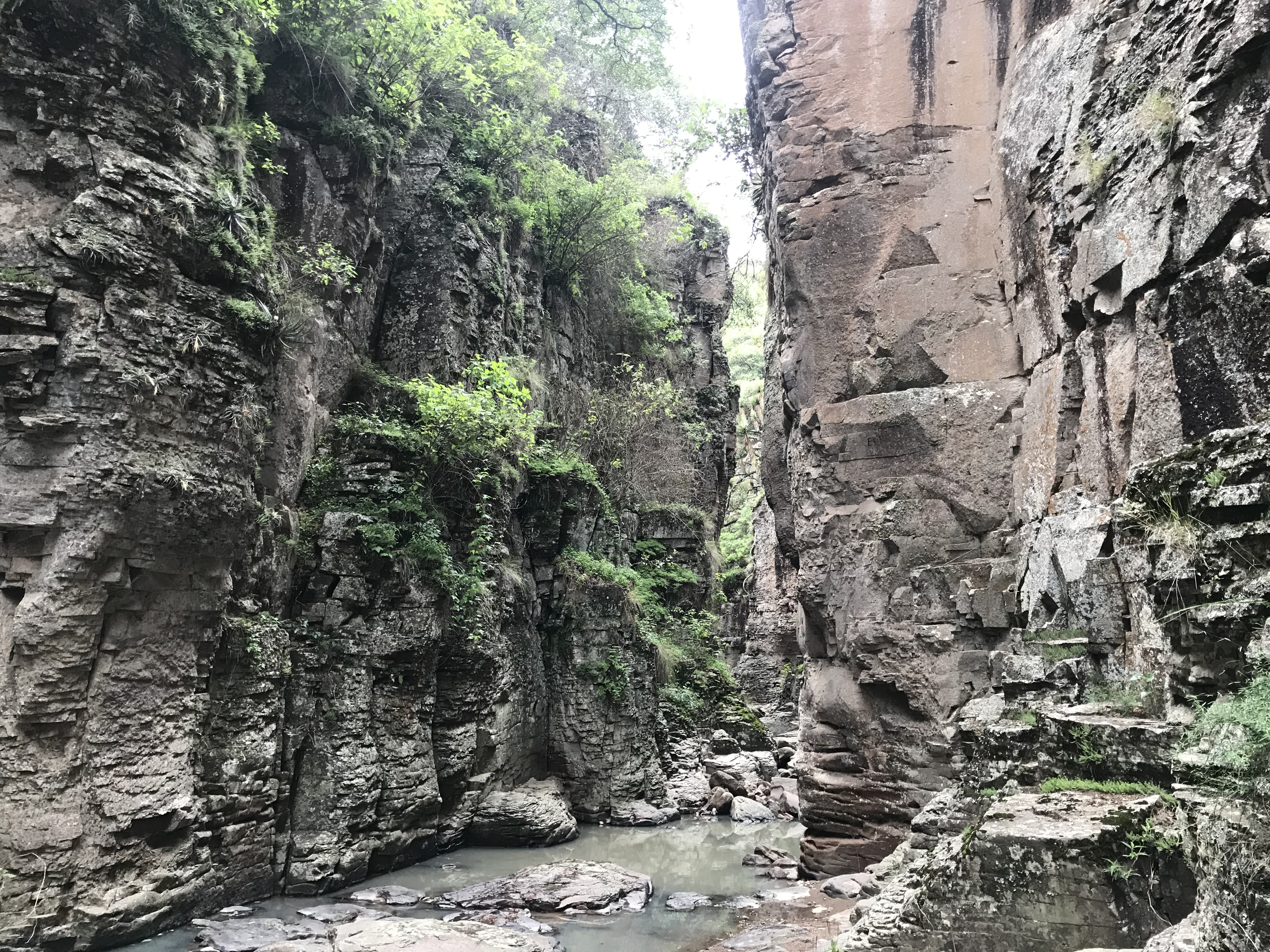 2. The canyon is large